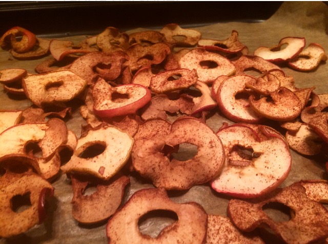 torka egna äppelskivor