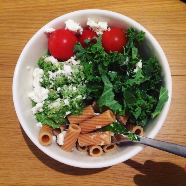 15992323_10154827867030420_941914925_o_0 - Veckans vegetariska: Kikärtspasta med krämig broccolipesto och parmesan
