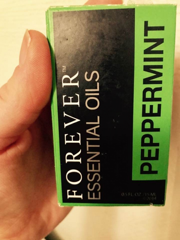 pepparmint - Blanda din egen skrubb!