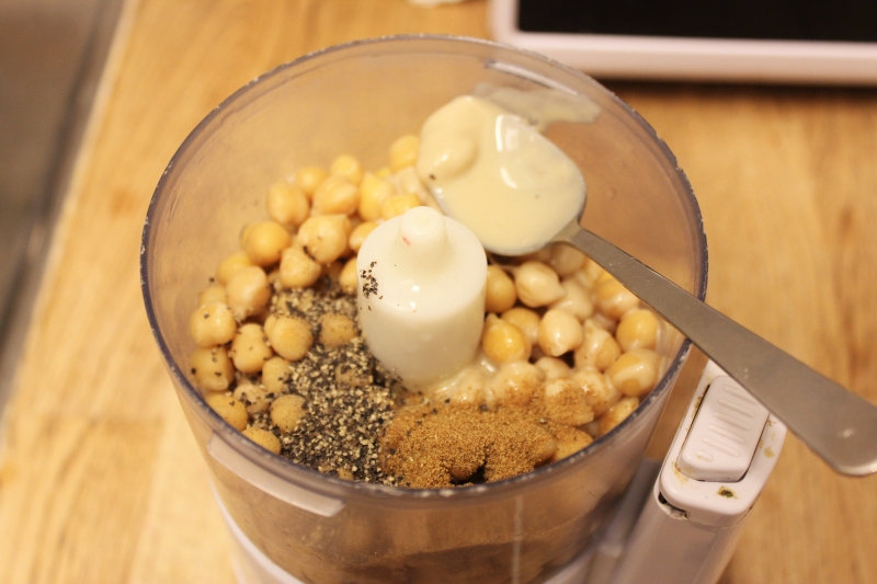 IMG_6747 - hummus, röra, kikärter, tahini, mellanmål, snacks