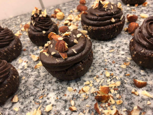 cupcakenutella - raw nutella cupcakes