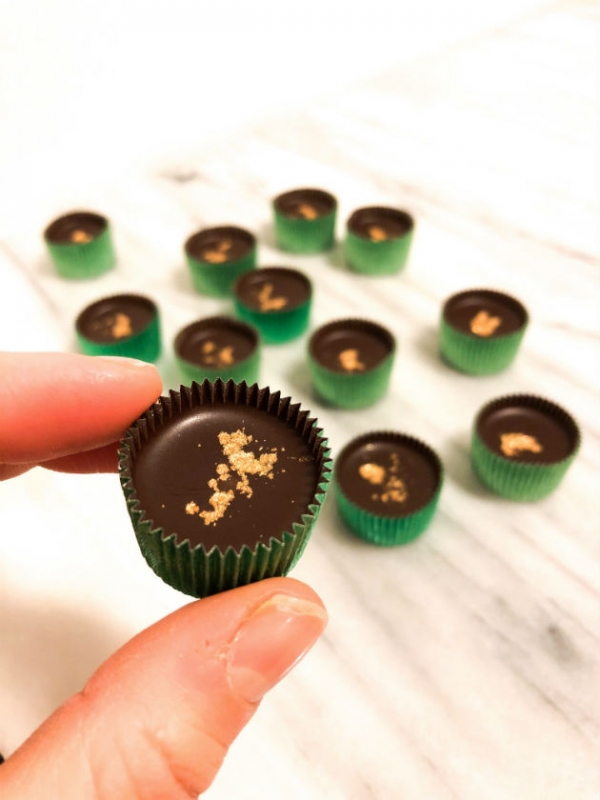 ischokladmedmint - Sockerfri ischoklad med smak av mint