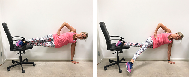 7_0 - 8 övningar med kontorsstol – gymmet du sitter på