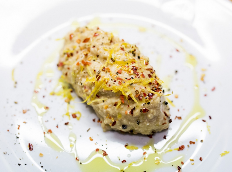 hummus på kikarter med citron och chiliflakes superlivsmedel