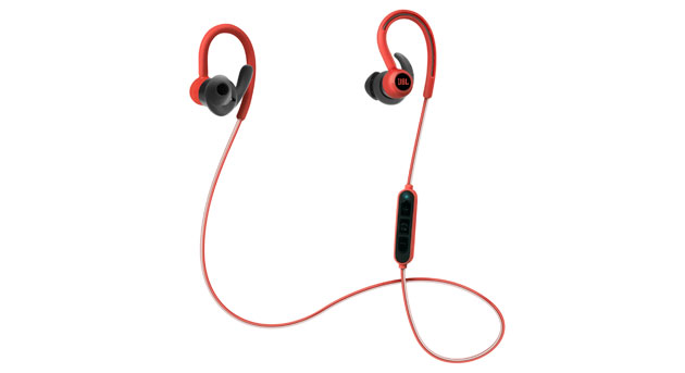 JBL_contour_Red_HERO - trådlösa sporthörlurar