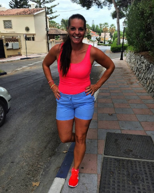 Therese2 - Vår löpcoach ligger bra till i Guldhjärtat