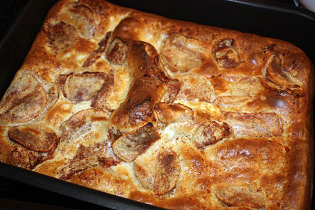 appelpannkaka - middagsrecept