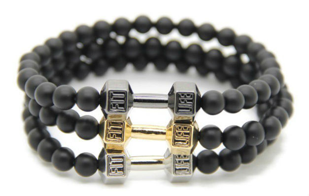armband-fitness-dumbell_1 - träningssmycken