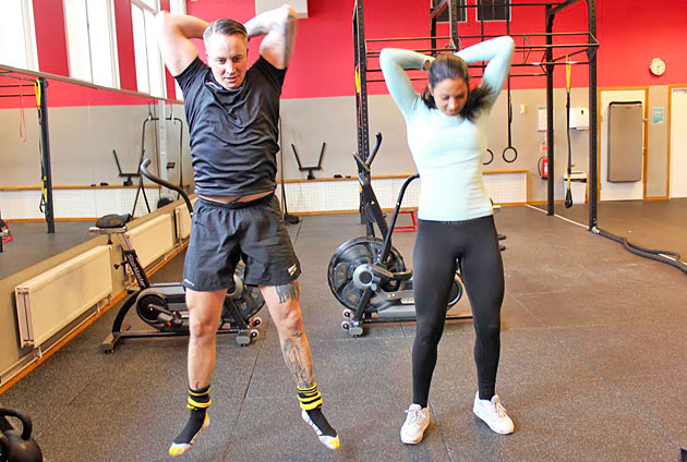 burpeeklapp - träningspass