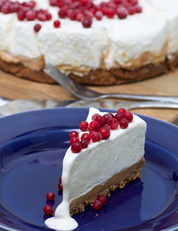 cheesecake_pepparkaka - Cheesecake med kola