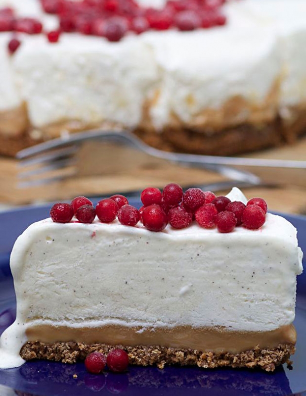 cheesecake_pepparkaksbotten - Cheesecake med kola