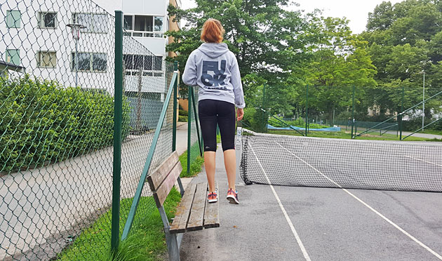 clara_traning_bank2 - Effektiv träning på kort tid