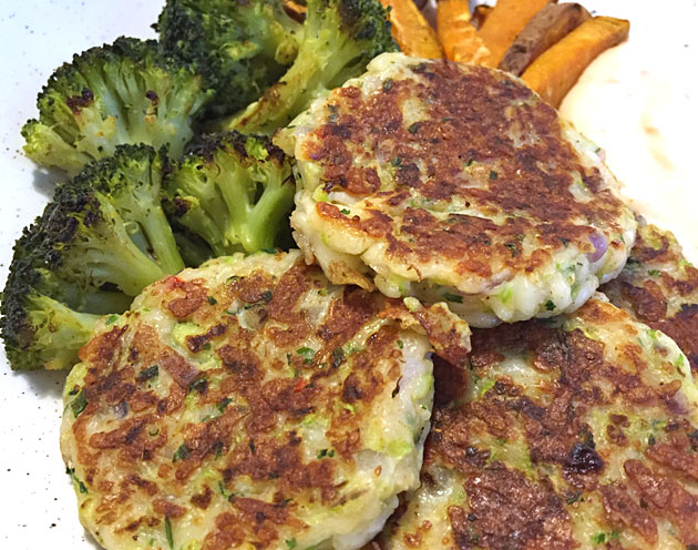 halloumi_zucchinibiffar - halloumi- och zucchinibiffar