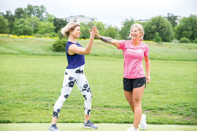 high_five_annalissjanis_pischa - parträningspass