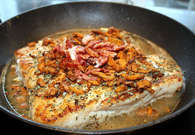 kantarell_torsk - middagsrecept