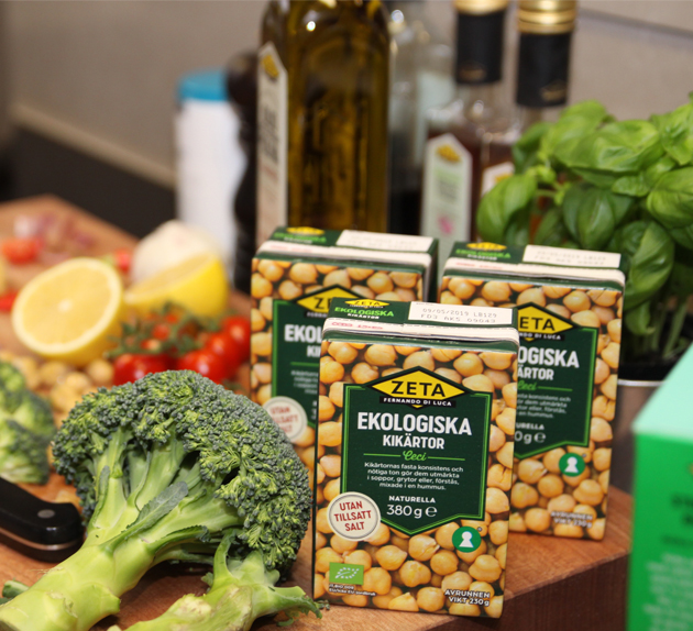 kikartor - Petter Menning: ”Jag bygger muskler med kikärtor och bönor”