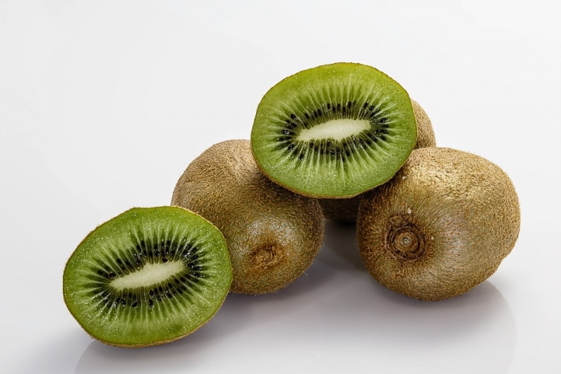 kiwi - antioxidanter, färg, mat, fytonäringsämnen, zeaxantin, lutein, folat, karotenoider, flavonoider, antocyaniner, vitaminer