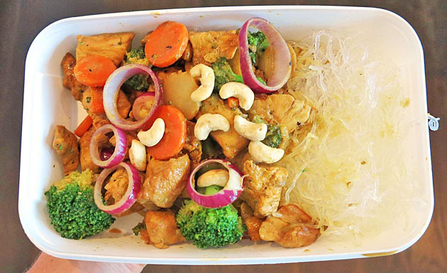 kycklingwok - matlåda