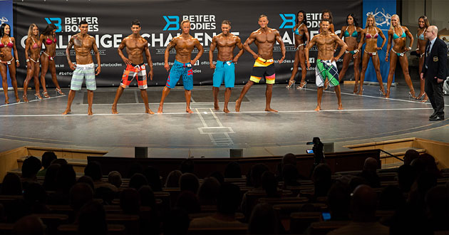 line - Better Bodies Challange - familjär bodybuildingfest lördag 25 mars