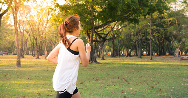 lop_tjej - gå ner i vikt