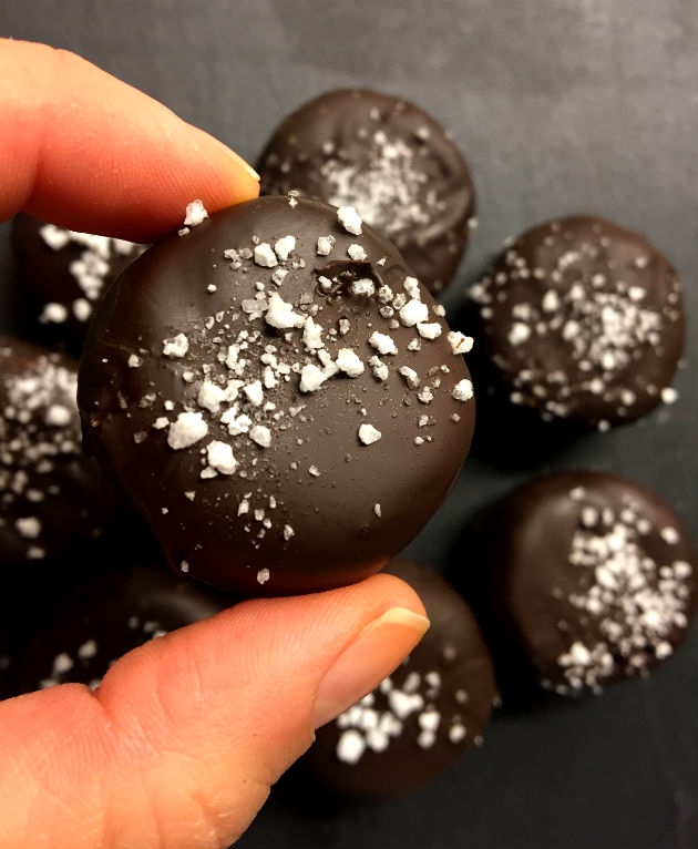 mintpuck - mintchokladpuckar