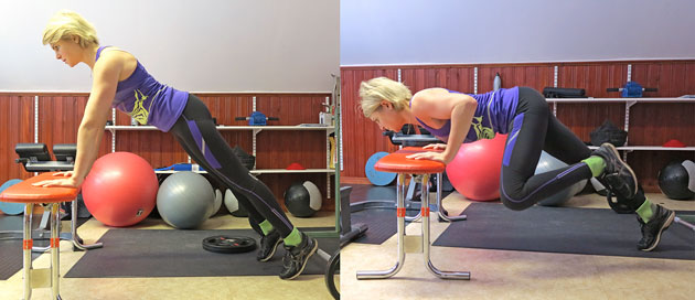 planka_armh - tidseffektiv träning