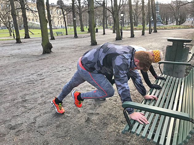 planka_benindr - Styrkepass utomhus