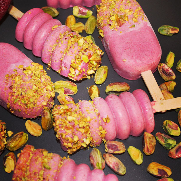 rodbetsglass - rödbetsglass