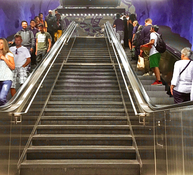 trappor - gå i trappor