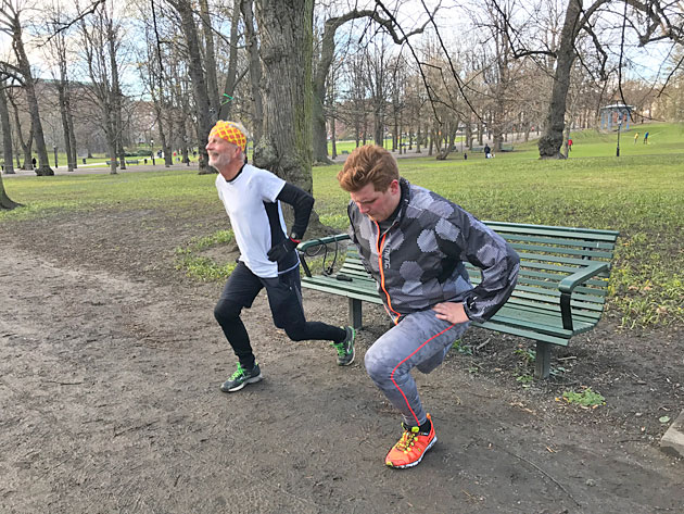 utfall_bank - Styrkepass utomhus