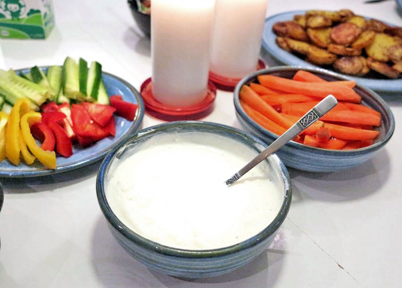 yoghurtsas - Valborgsmeny