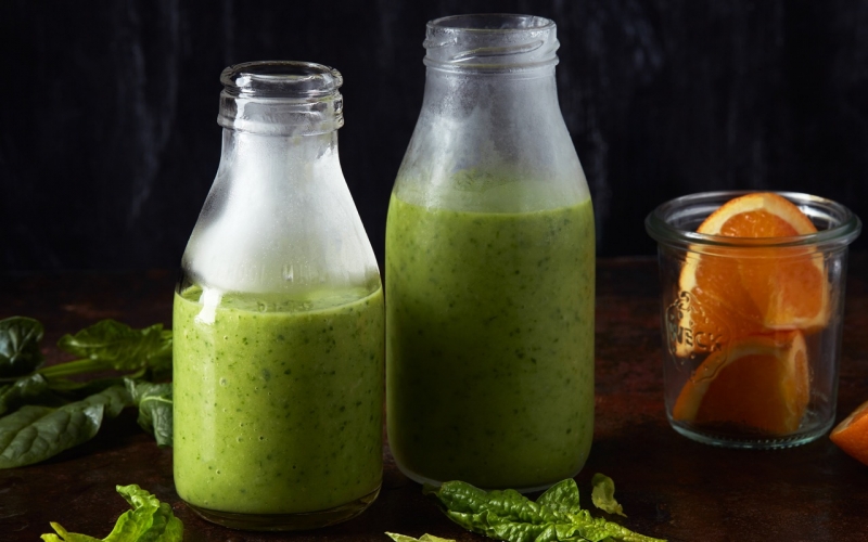 Gron_smoothie_med_spenat_och_ingefara_GodMorgon.jpeg Grön smoothie med spenat och ingefära