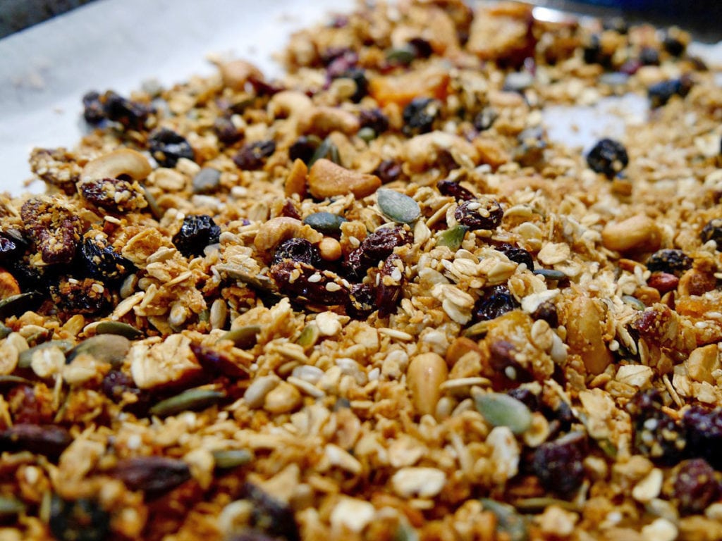 Recept Hemmagjord granola müsli Sporthälsa
