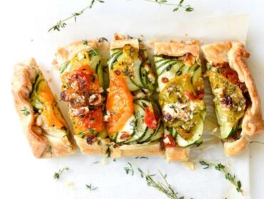 Färgsprakande och välsmakande galette