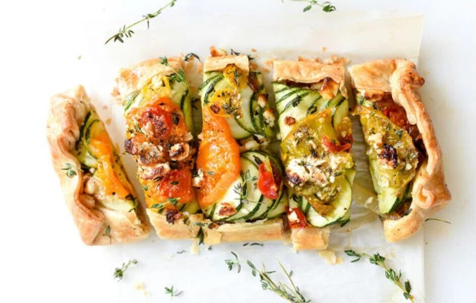 Färgsprakande och välsmakande galette