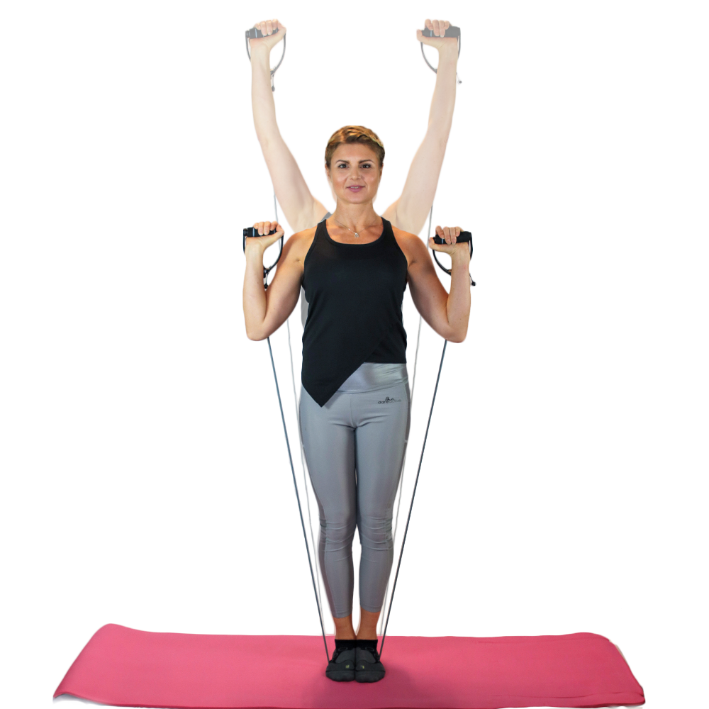 axelpress-3 - gummibandsövningar