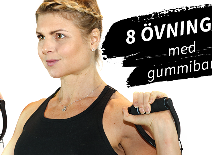 Helkroppspass – 8 övningar med gummiband