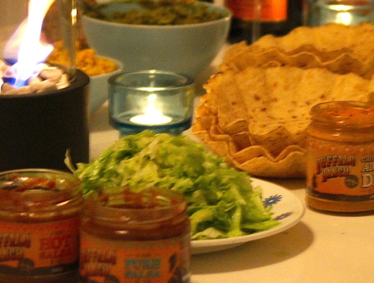 Nyttiga tacos utan socker