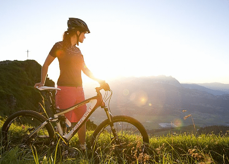 På cykel i Tyrol