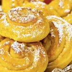 Saffranssnurror med vit choklad – recept