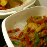Thaigryta med fisk & glasnudlar!