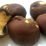 Chunky Monkey Candy - chokladdoppade bananbitar med jordnötssmör