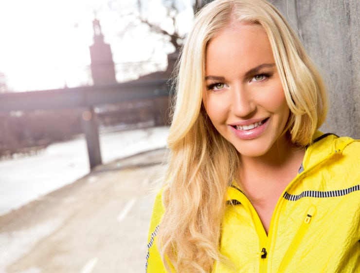 ”Folk gillar att jag är en träningsförebild utan att vara pinnsmal”