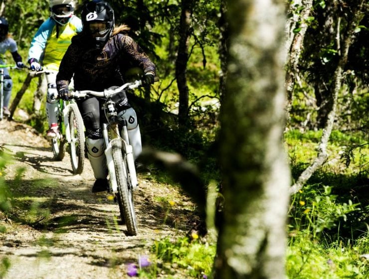Lär dig cykla downhill i Lofsdalen i sommar