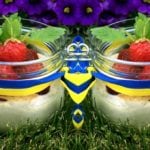 Efterrätt till midsommar: Citroncheesecake i burk
