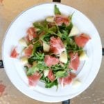 Recept under 500 kalorier – Sommarsallad med proscuitto och melon