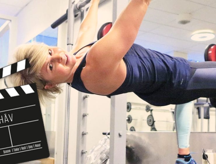räckhäv veckans träningsövning film