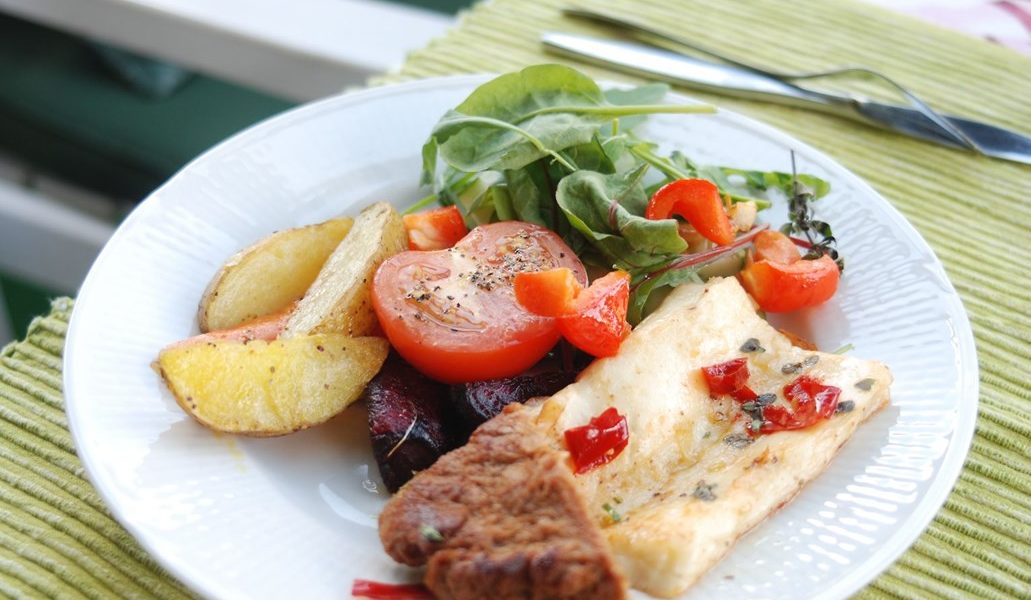 vegetarisk middag