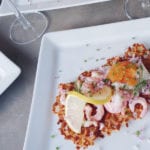 Halloumi skagen råraka