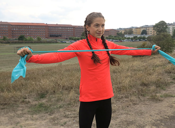 Träna med gummiband